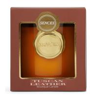 Sences Tuscan Leather Boxed Luxury Candle Extra Image 1 Preview